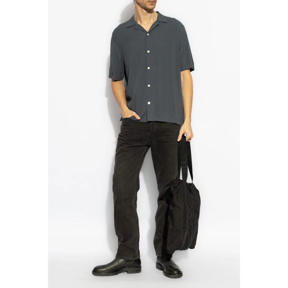 AllSaints Korte mouwen shirt Venetië Gray Heren