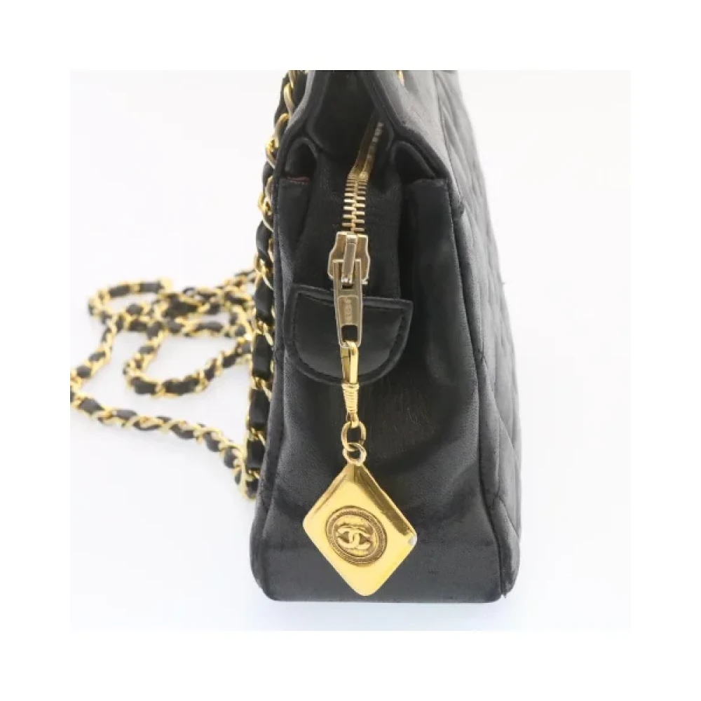 Chanel Vintage Pre-owned Fabric chanel-bags Black Dames