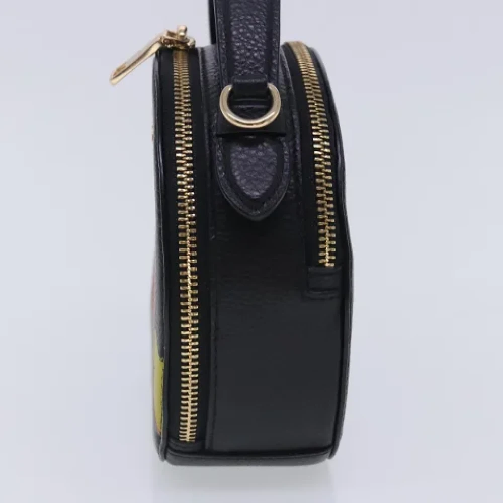 Coach Pre-owned Leather handbags Black Dames