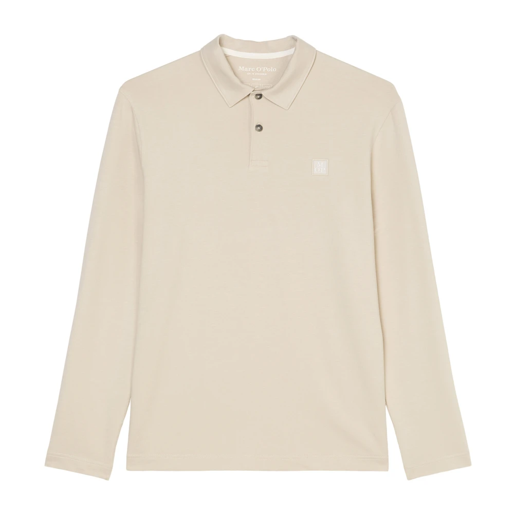Marc O'Polo Lange mouw regular Beige Heren