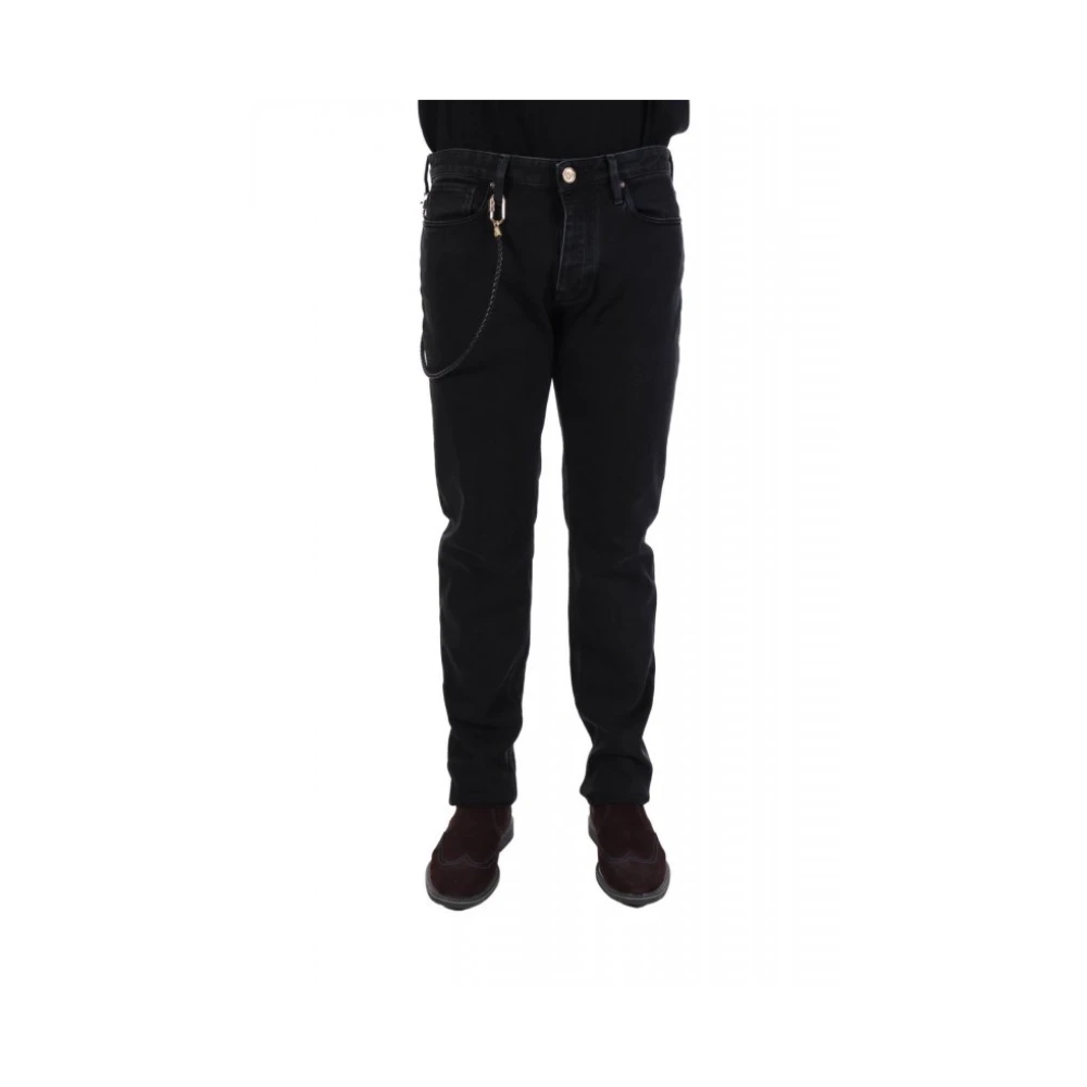 Emporio Armani Uomo Nero J75 Slim Fit Jeans