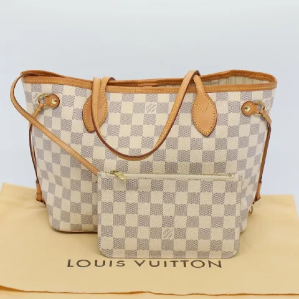 Louis Vuitton Vintage Pre-owned Canvas shoulder-bags Beige Dames