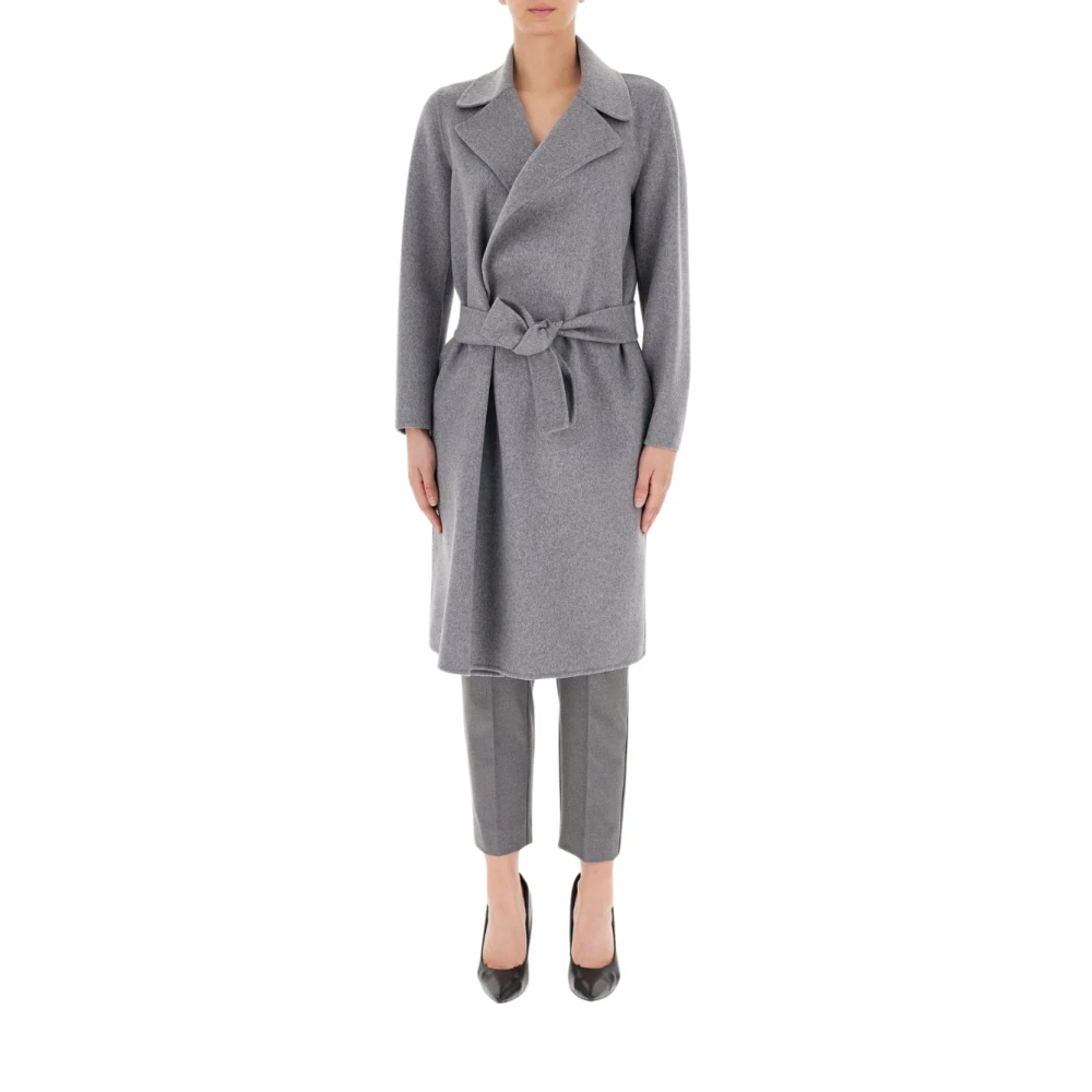 Iblues Stijlvolle Jas Rancio Gray Dames