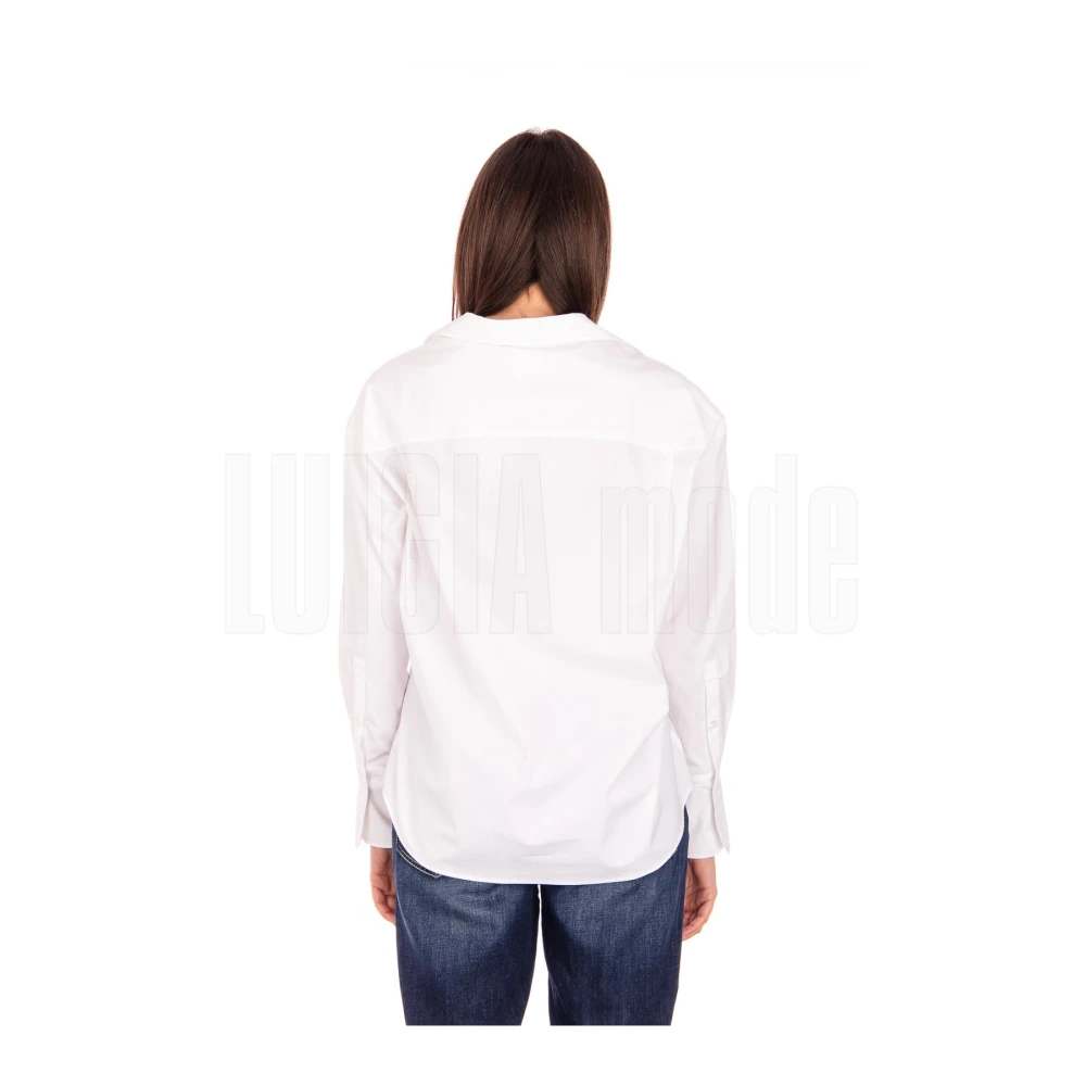 Max Mara Stijlvolle Manolo Casacca White Dames
