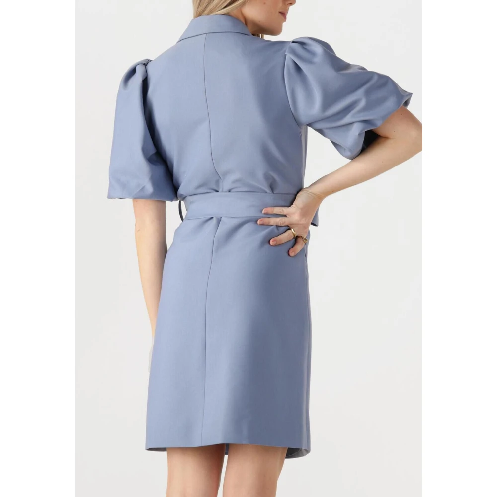 Notre-v Betoverende Blauwe Mini Jurk Blue Dames