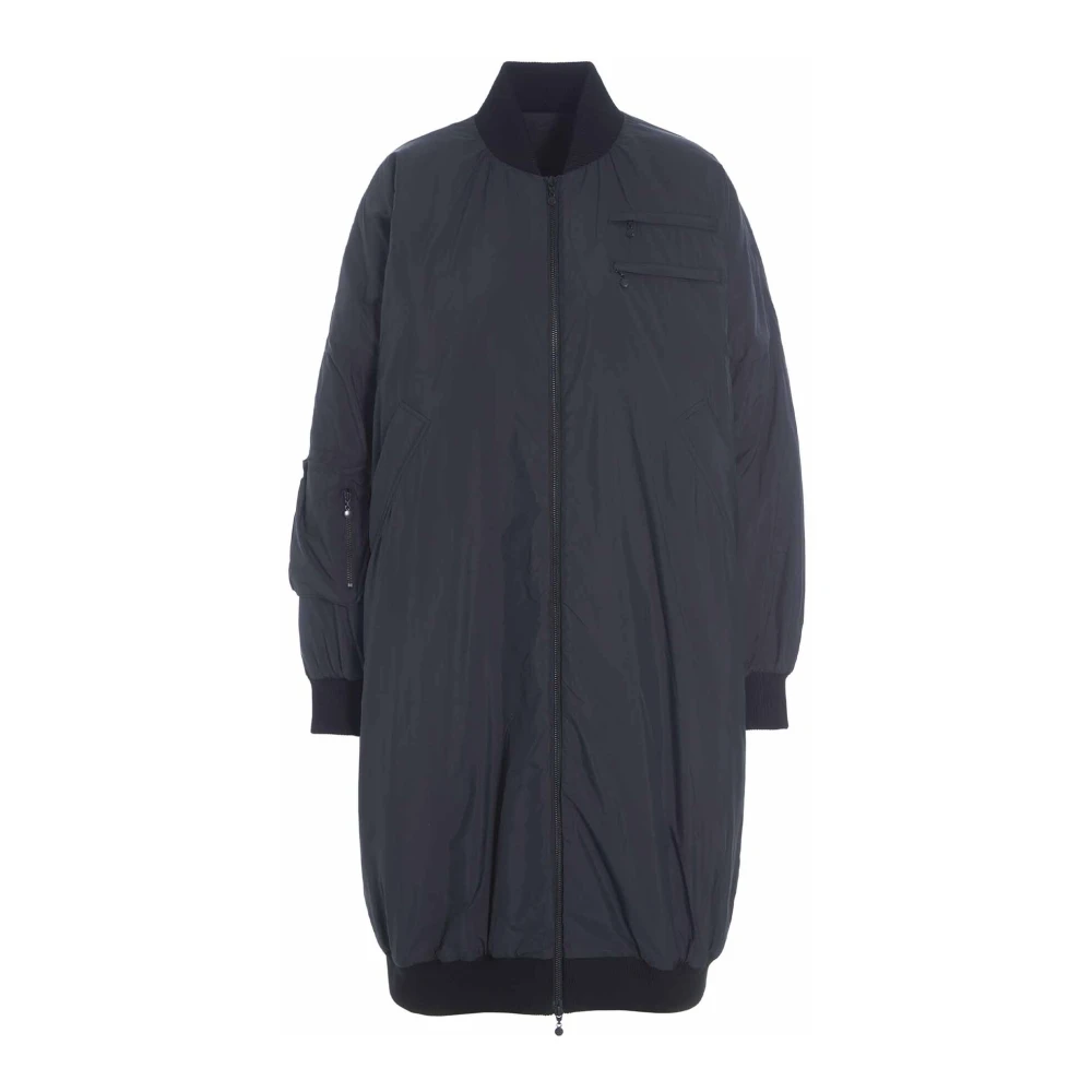 Bitte Kai Rand Lange Bomberstijl Jas Zwart Black Dames