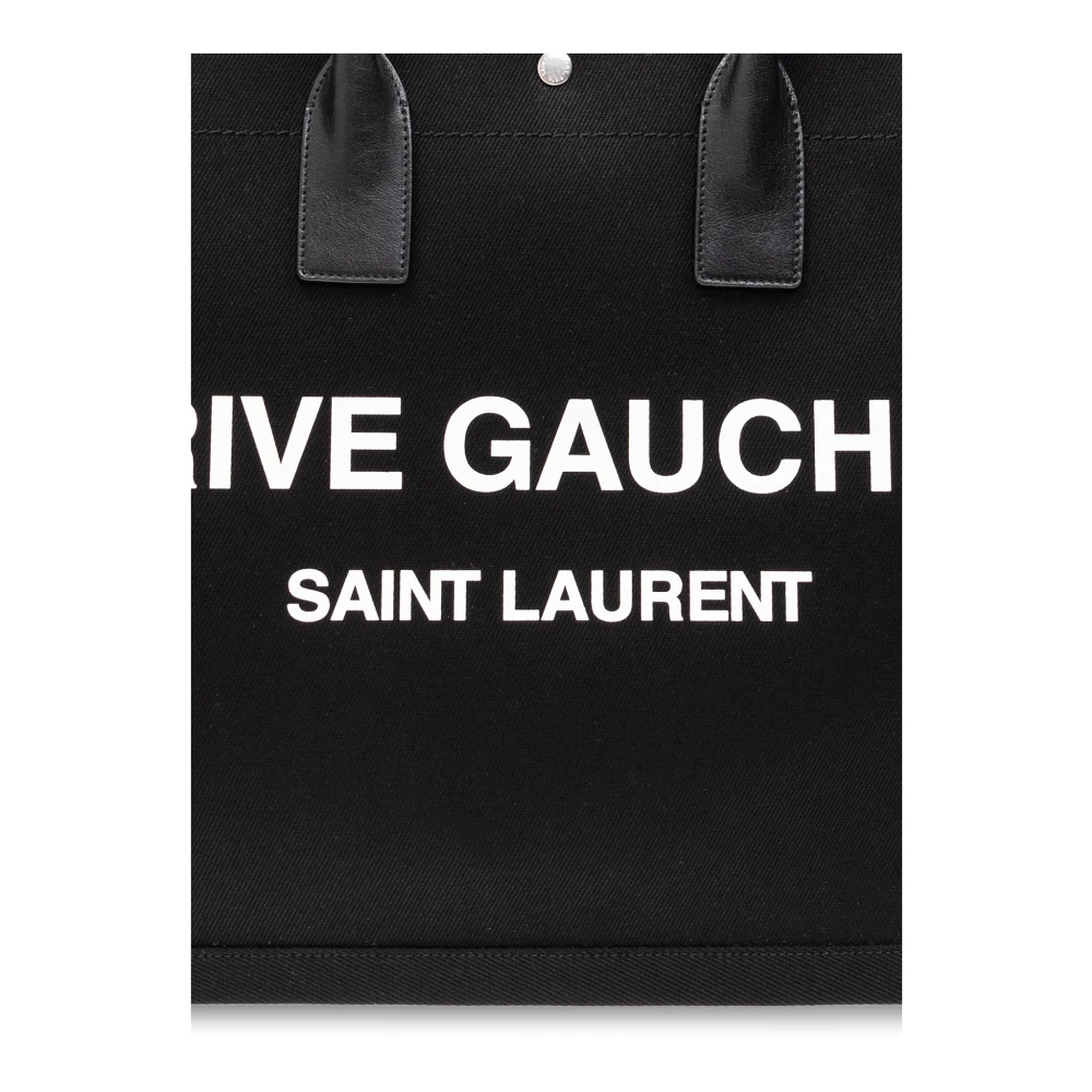 Saint Laurent Rive Gauche Shopper Tas Black Heren