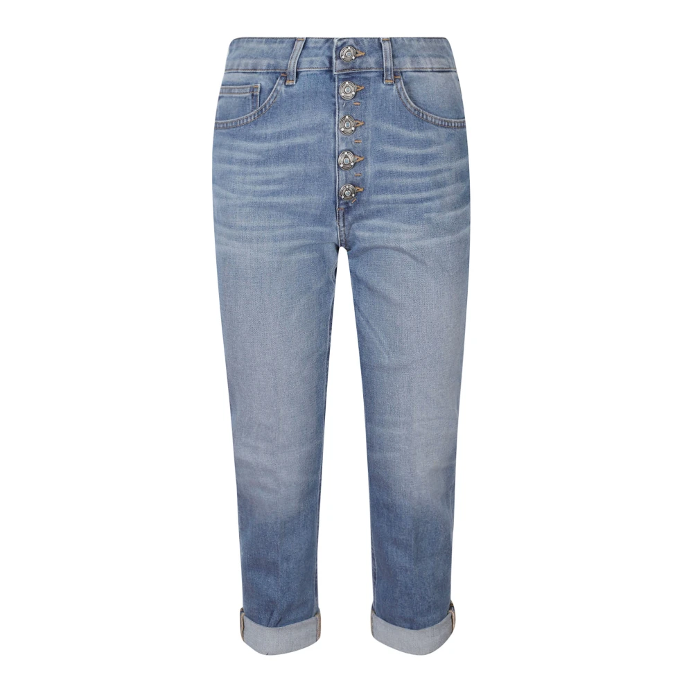 Dondup Women's Blue Cropped Jeans, W28, Cropped Jeans