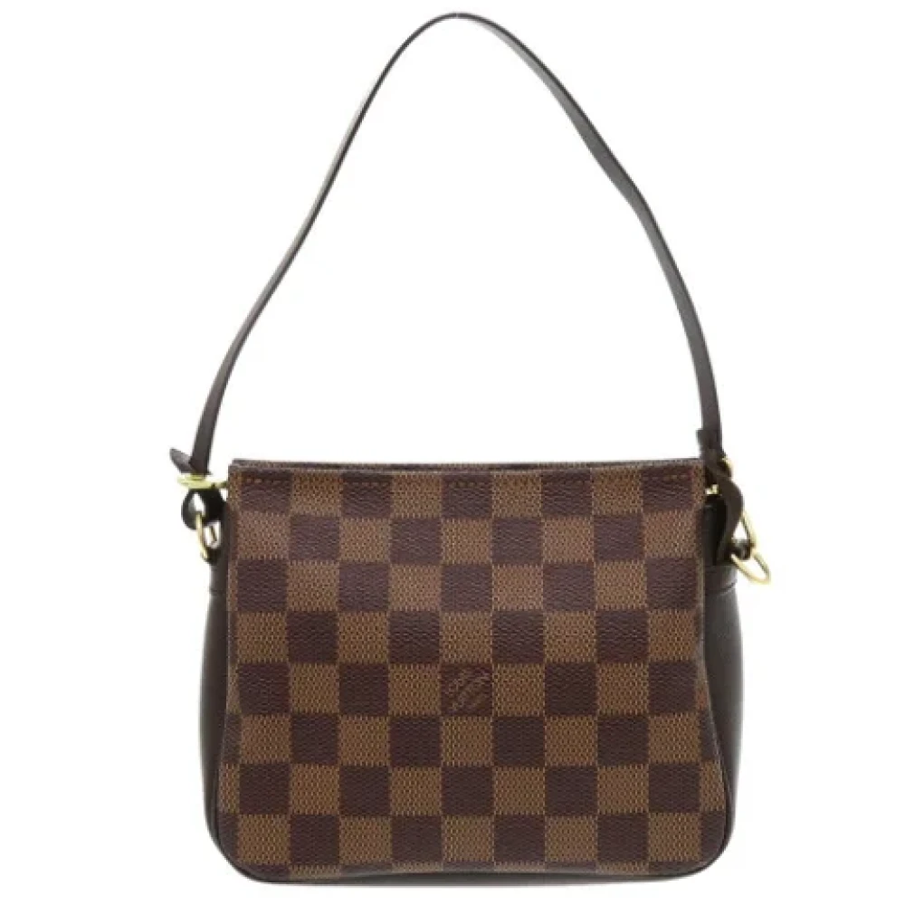 Louis Vuitton Vintage Pre-owned Canvas handbags Brown Dames