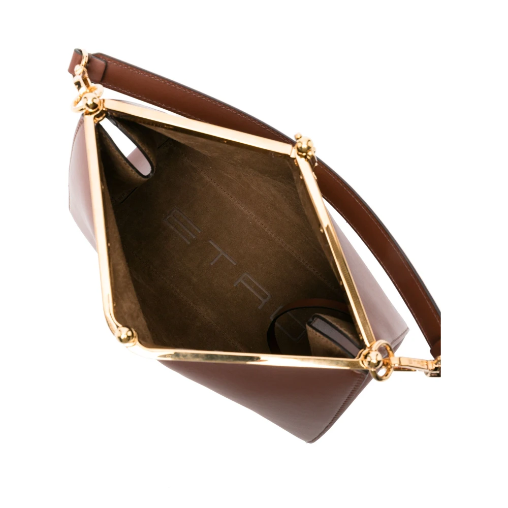 ETRO Stijlvolle Schoudertas Vela Brown Dames