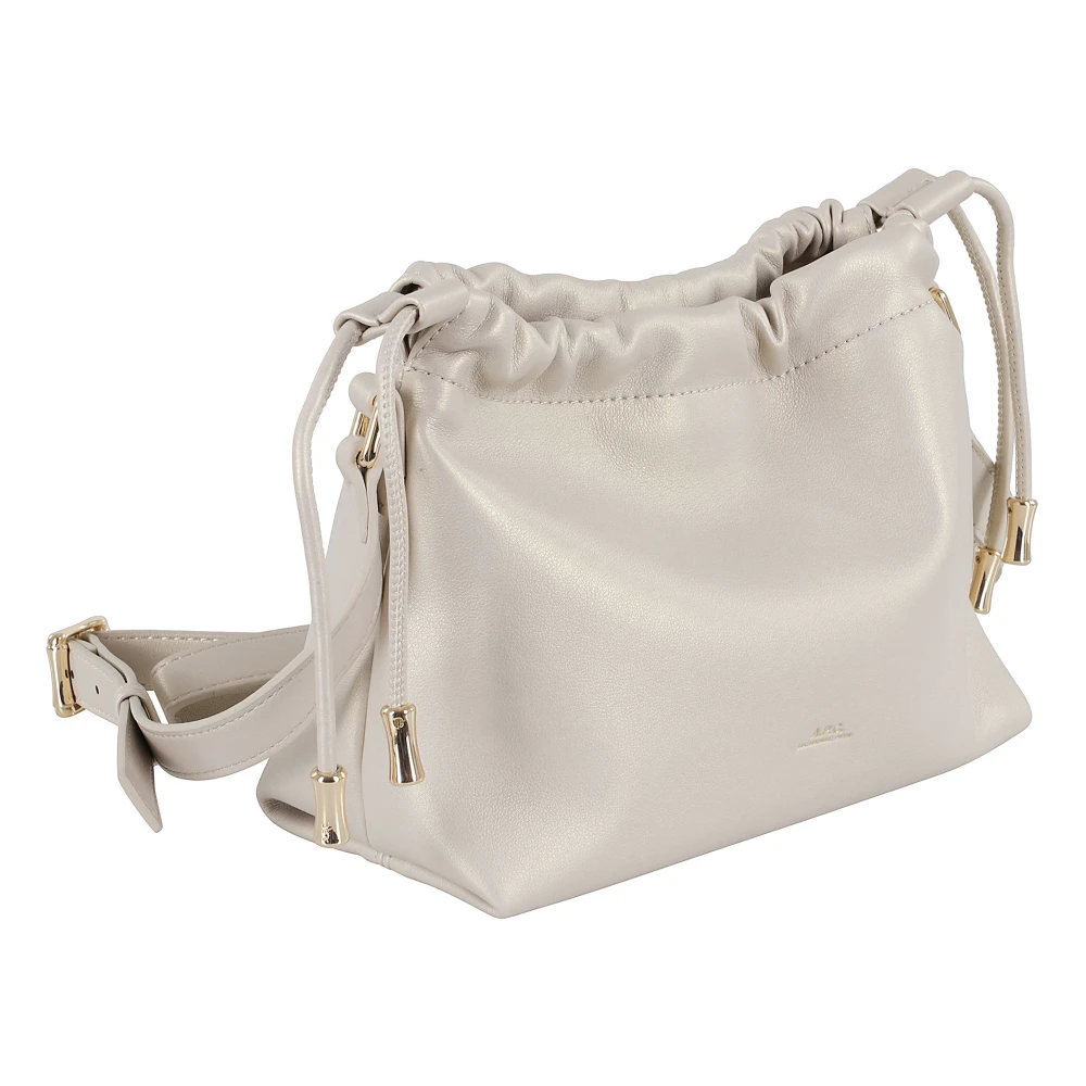 A.p.c. Mini Ninon Schoudertas Gray Dames