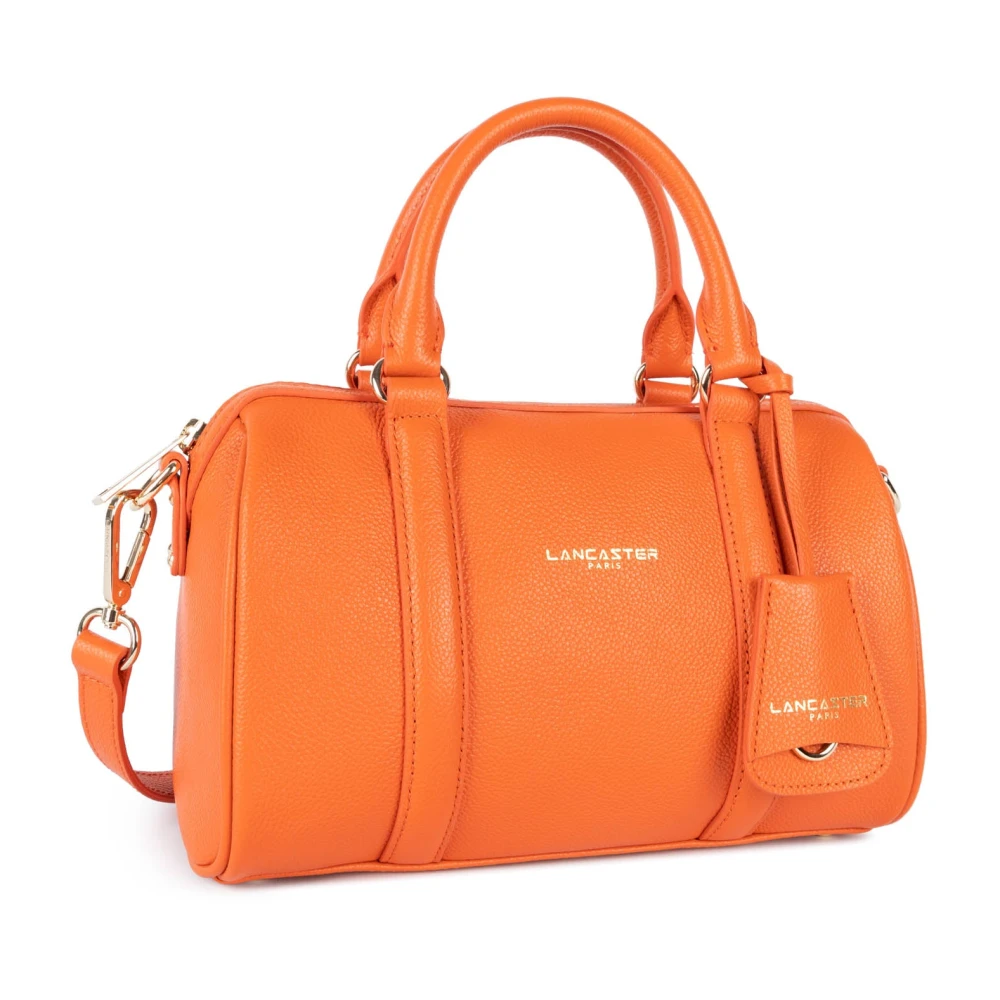 Lancaster Ritssluiting Schoudertas Milano Ana Oranje Orange Dames