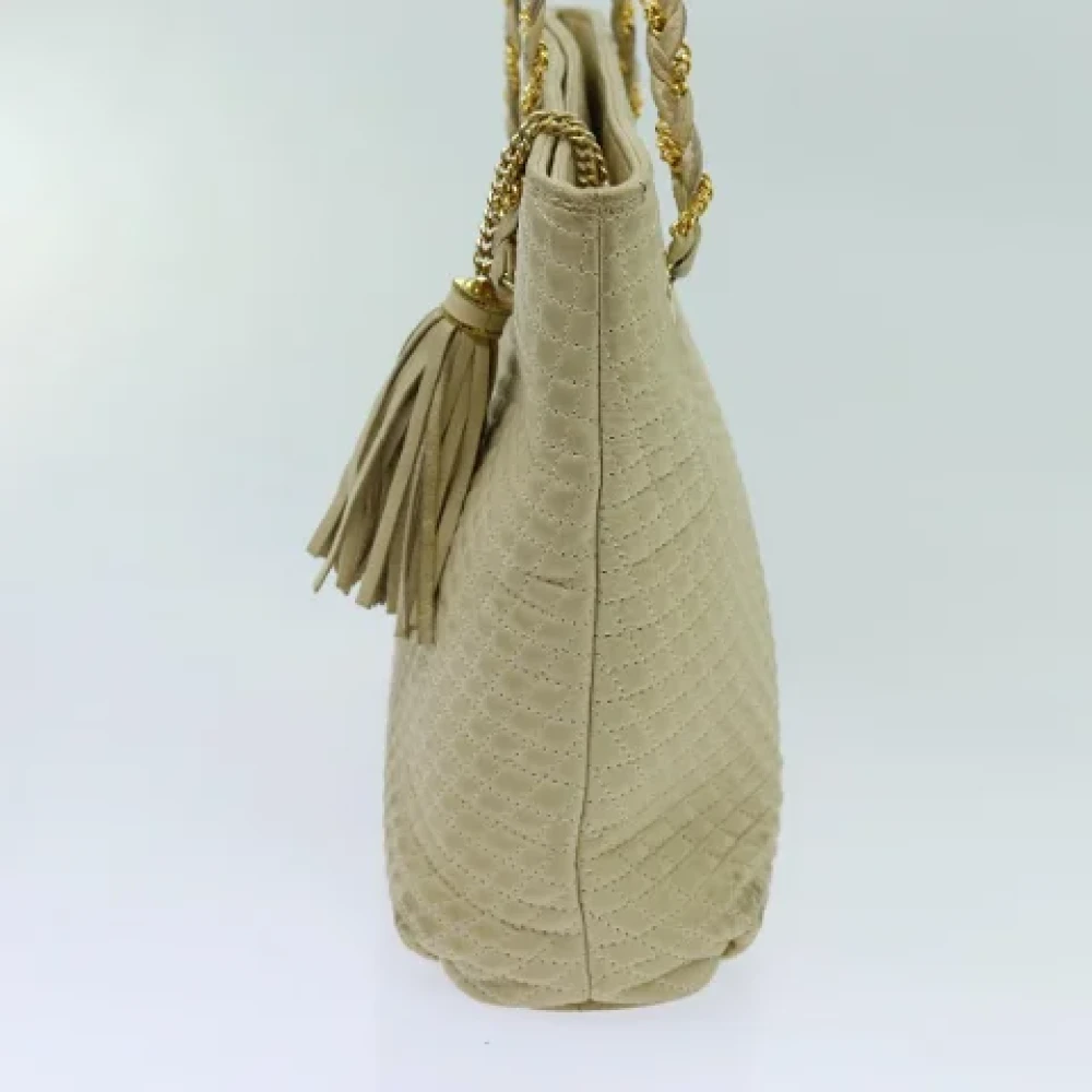 Bally Pre-owned Leather shoulder-bags Beige Dames