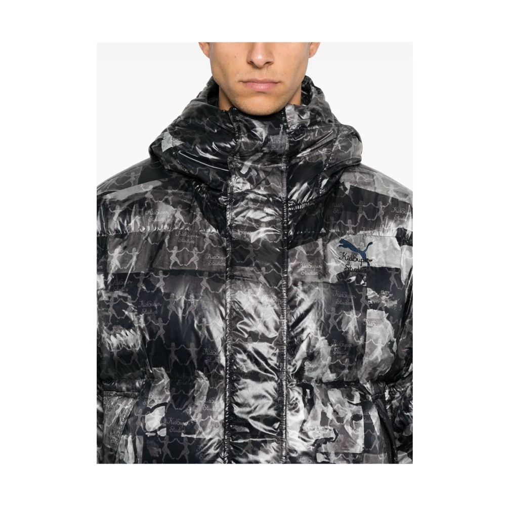 Puma Kidsuper Studios Gewatteerde Jas Black Heren