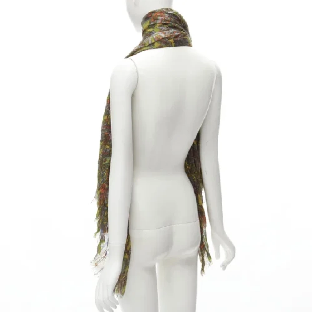 Louis Vuitton Vintage Pre-owned Cashmere scarves Multicolor Dames