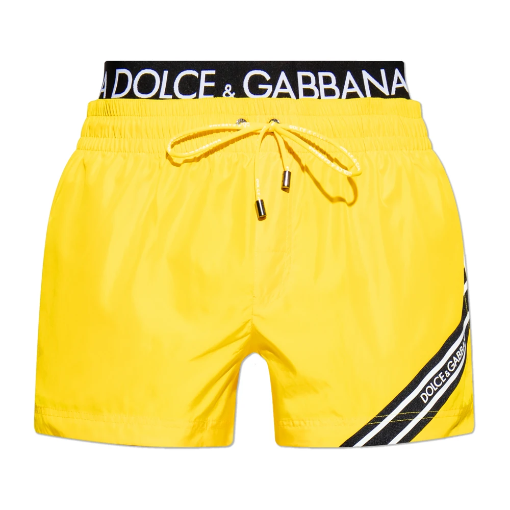 Dolce & Gabbana Zwembroek Yellow Heren