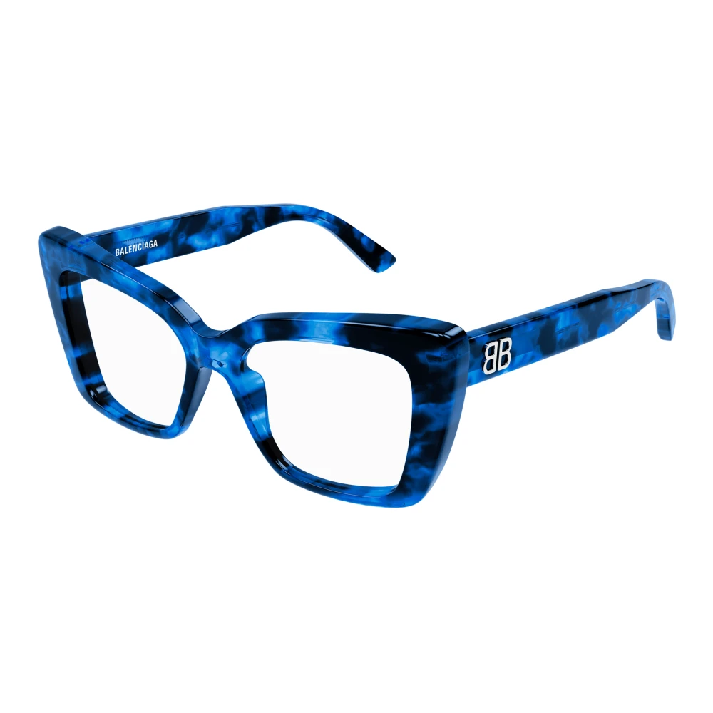 Balenciaga Unisex Blue Glasses, 52 Mm, Eyewear Frames Bb0297o Sunglasses