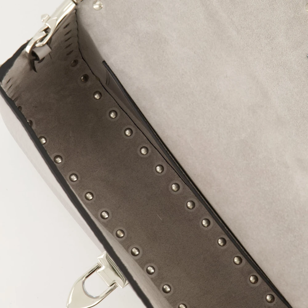 Valentino Garavani Rockstud Schoudertas Grijs Gray Dames