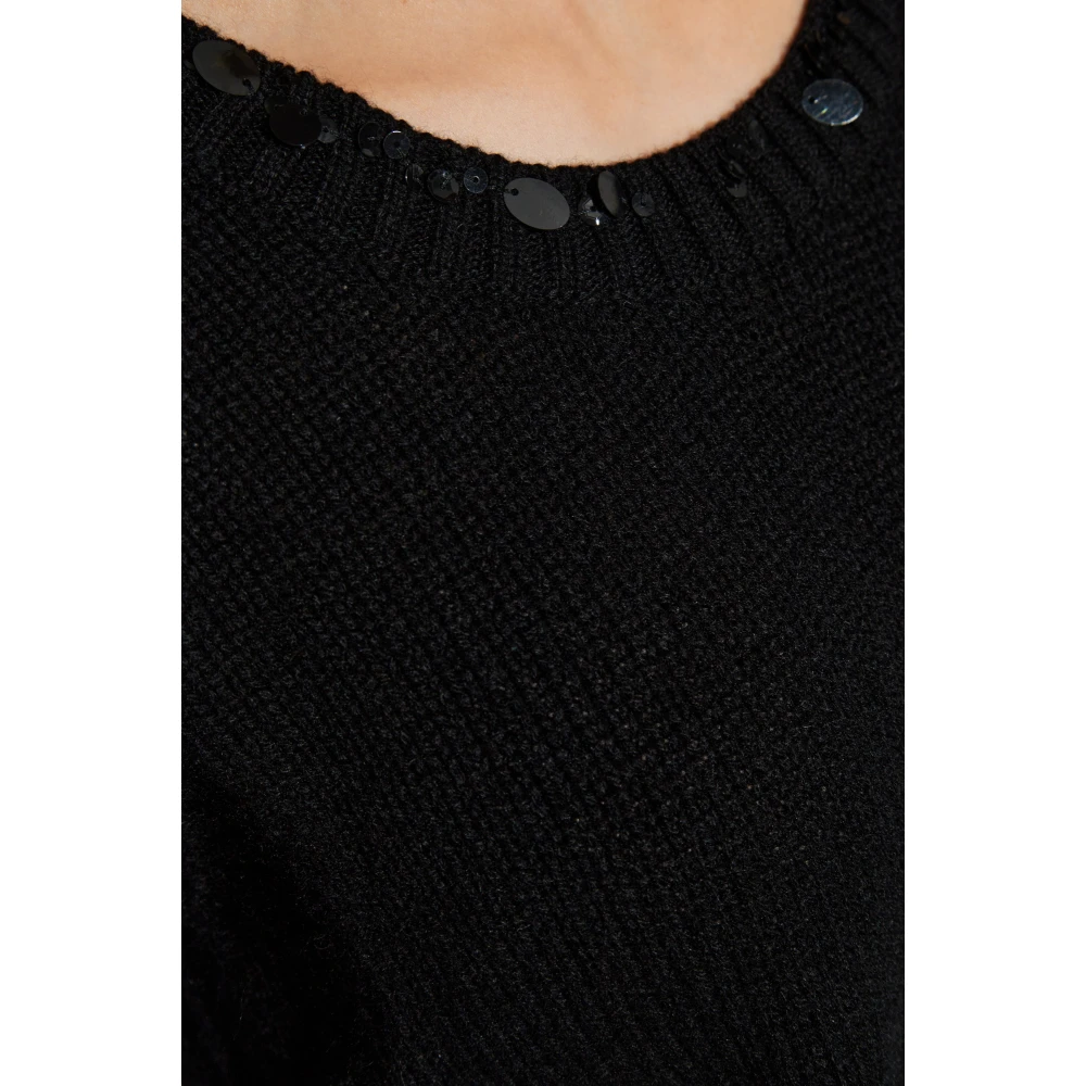 Fabiana Filippi Kasjmier trui Black Dames