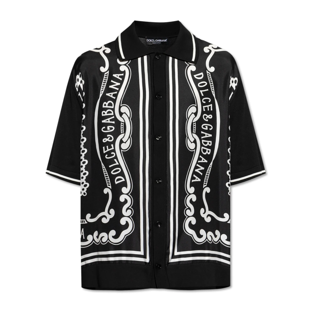 Shirts > Short Sleeve Shirts - - Dolce & Gabbana - Modalova