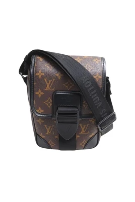 Pre-owned Archie Messenger PM Monogram Macassar Axelremsväska