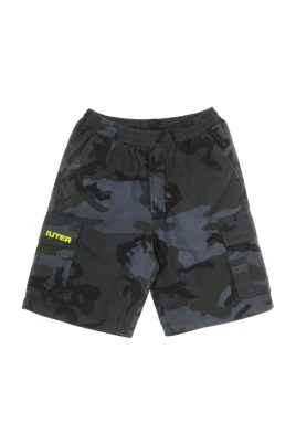 Camo Cargo Jogger Shorts