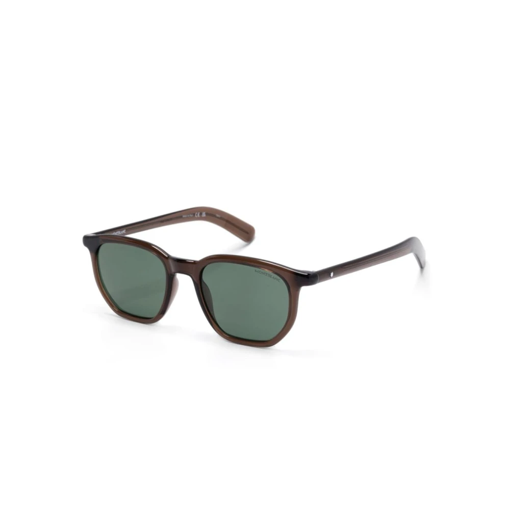 Montblanc Mb0352S 002 Sunglasses Brown, Herr