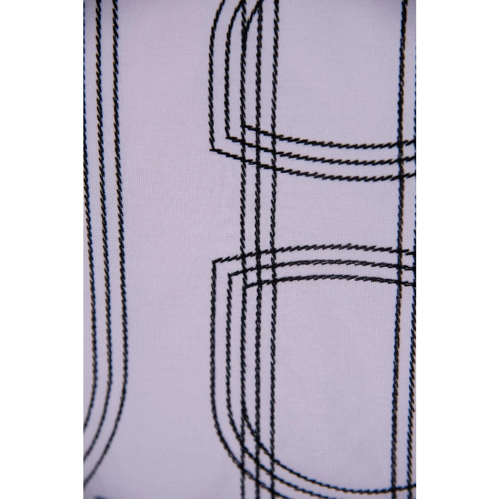 Burberry Stijlvolle Dames Slip-On T-Shirt Pink Dames