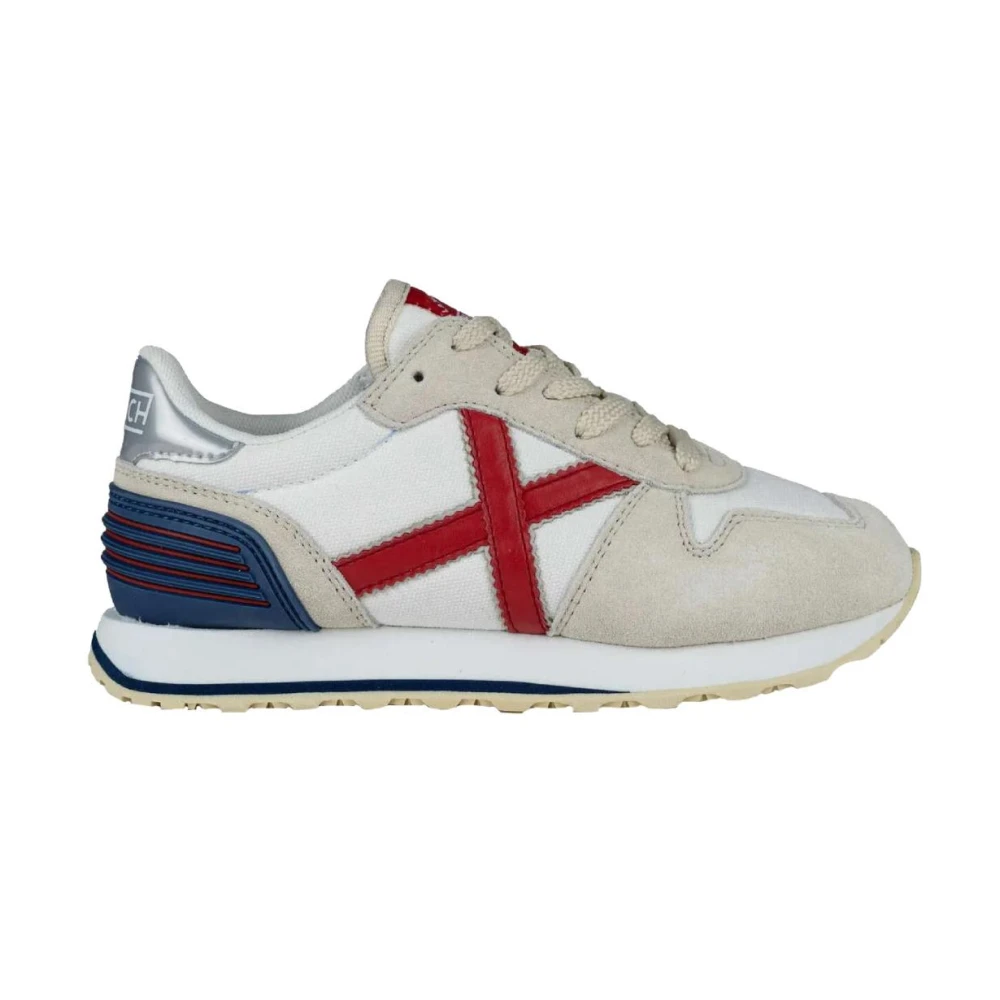 Munich Boys Beige Kids Sneakers, 28 Eu, Mini Massana Fun And Fashion Trainers
