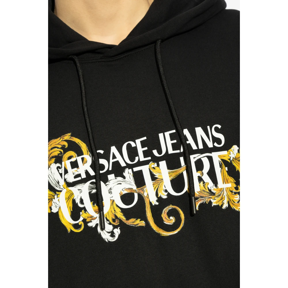 Versace Jeans Couture Hoodie Black Heren