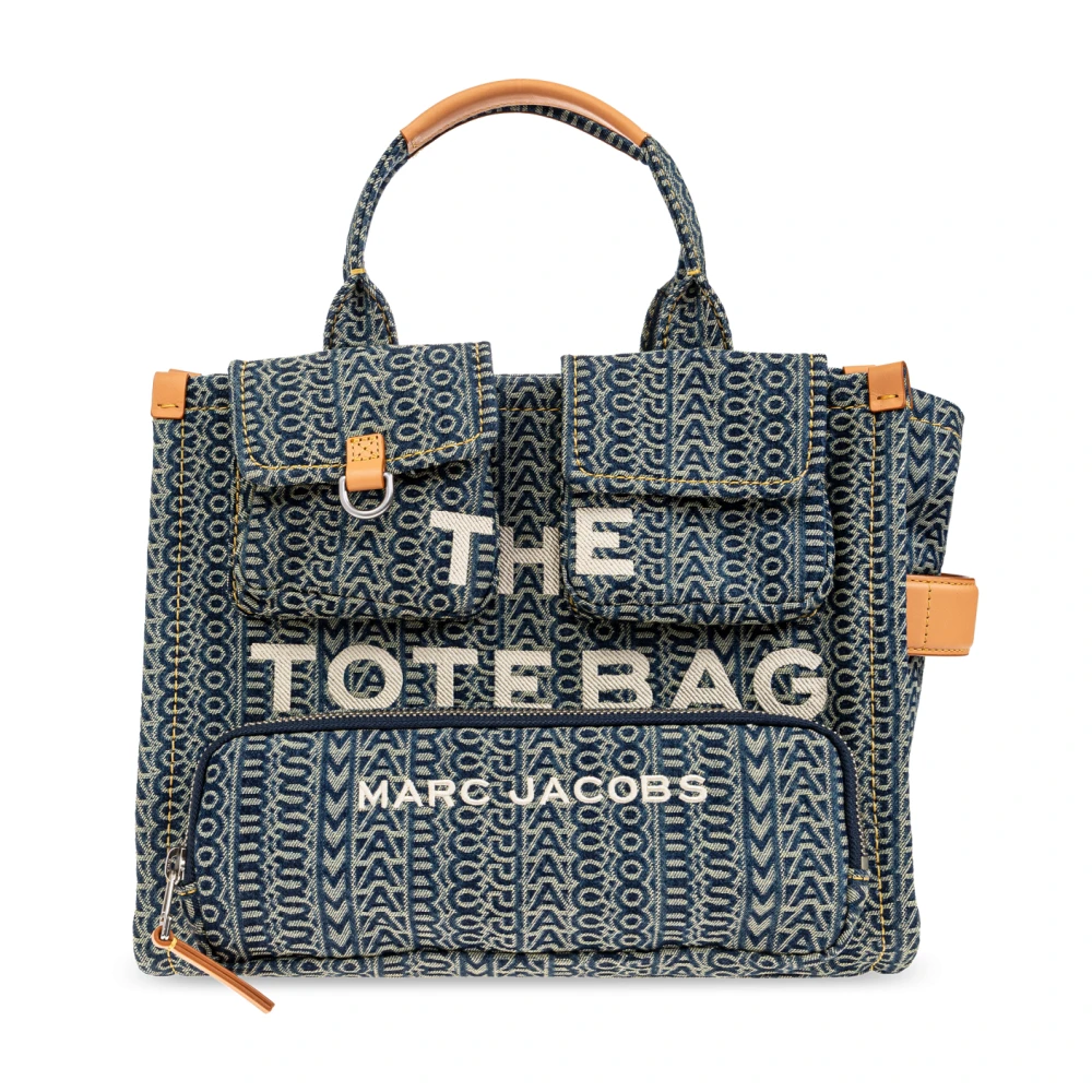 Marc Jacobs Blå Shopper Väska "The Tote Bag"