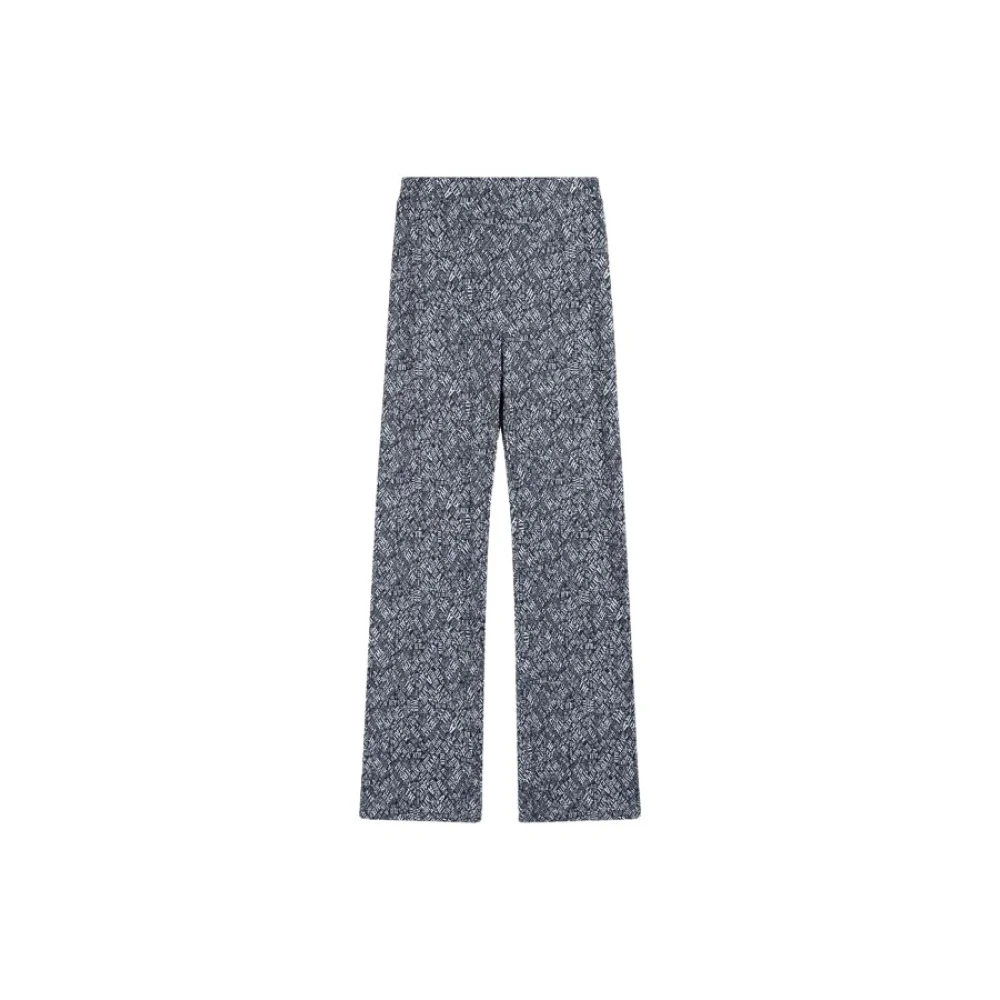 Alix The Label Crinkle text pants Gray Dames