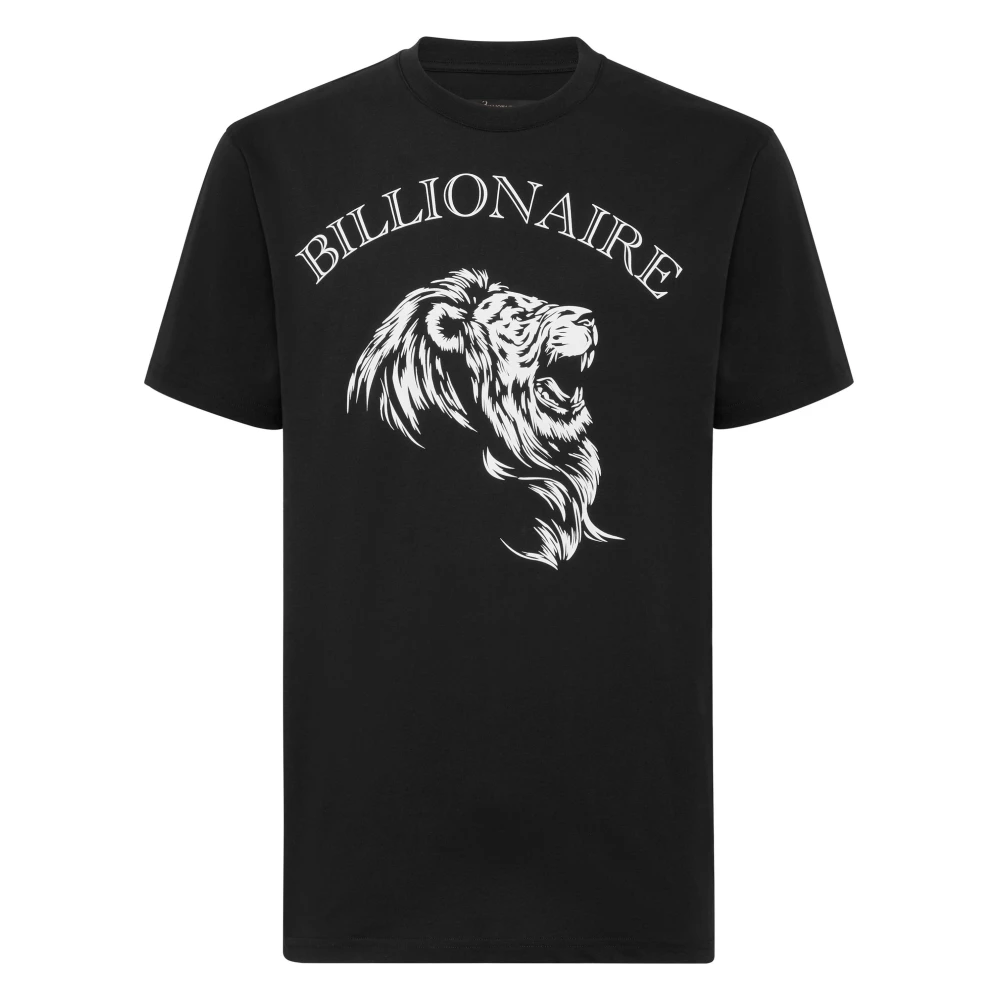 Billionaire Hombre Negro Camisetas, Talla: S