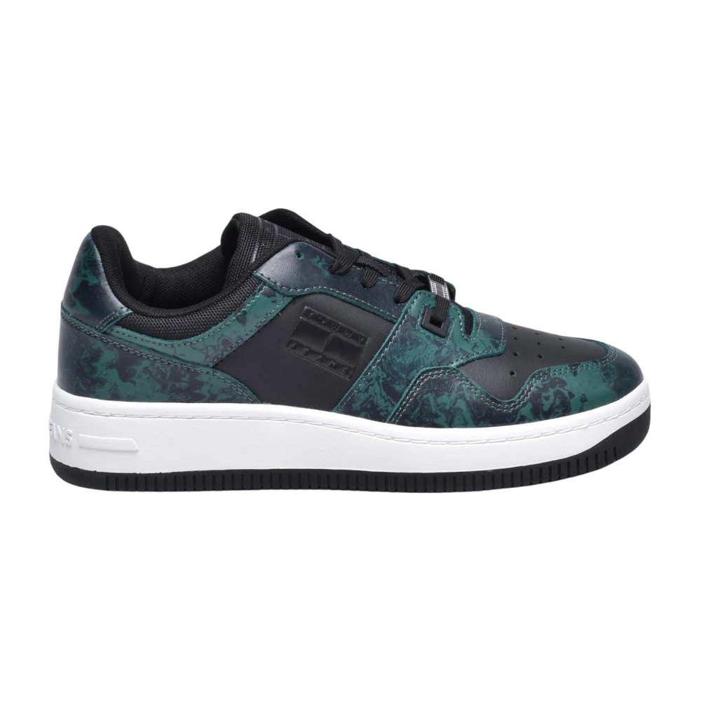 Tommy Jeans Retro Basket Heren Schoenen Veelkleurig Multicolor