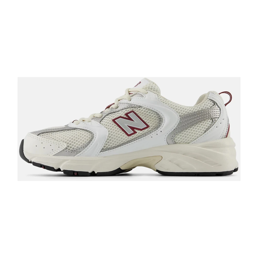 New Balance Mesh wit en grijs sneakers Gray Dames