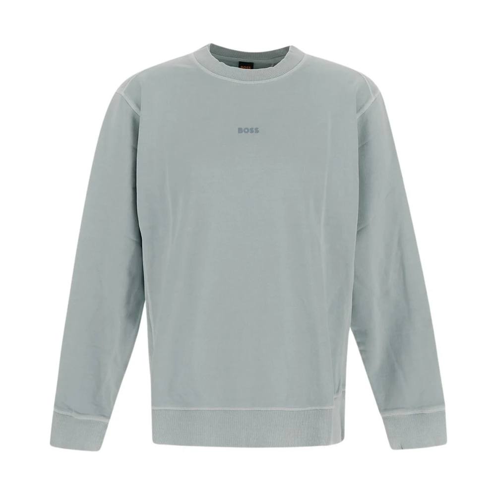 Boss weevo best sale centre logo sweatshirt