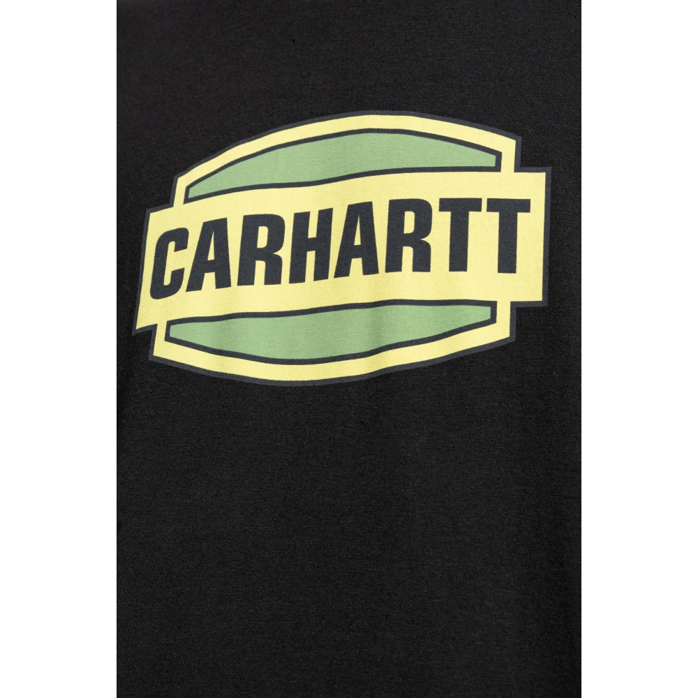 Carhartt WIP Bedrukt T-shirt Black Heren