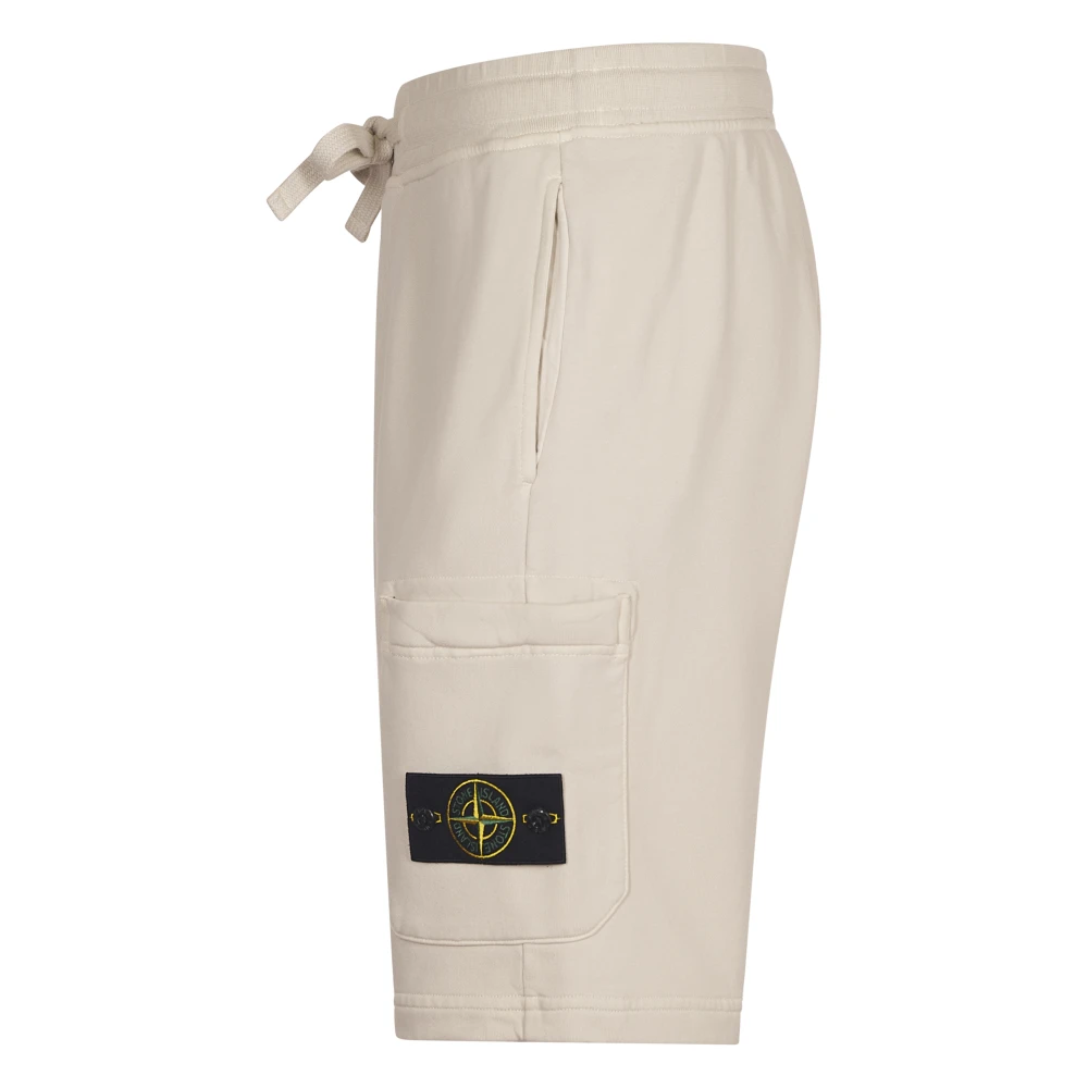 Stone Island Casual Zomer Shorts Beige Heren