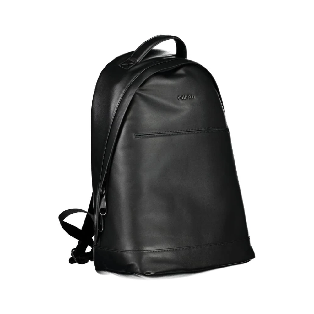 Calvin Klein Elegante Urban Rugzak met Laptopvak Black Heren