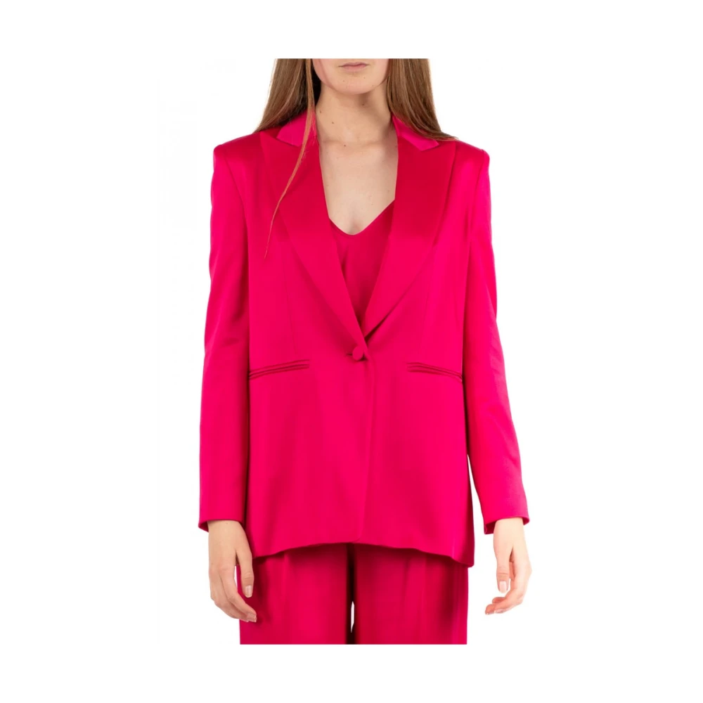 Max Mara Studio Elegant Studio Jacka Red, Dam