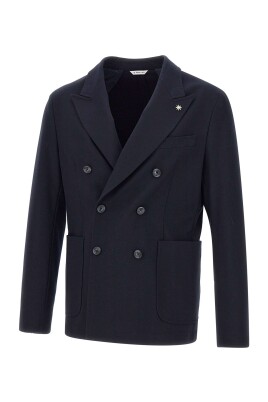 blue-slim-fit-blazer-with-peaked-lapels