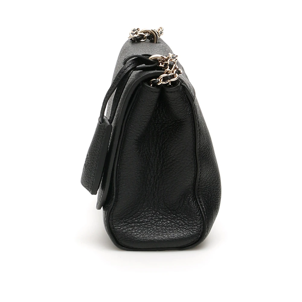 Mulberry Gevlochten Lily Schoudertas Black Dames