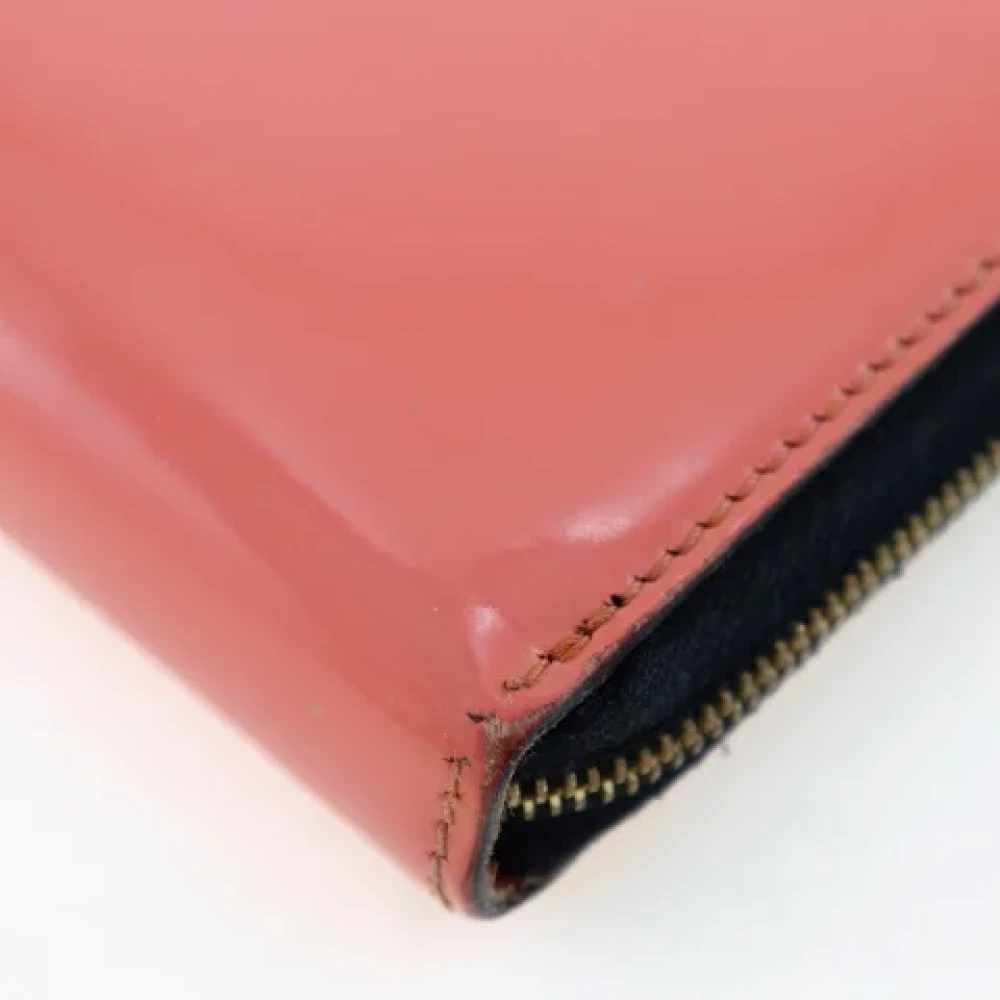 Celine Vintage Pre-owned Leather wallets Pink Dames