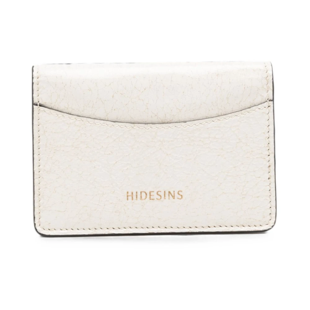 Hidesins White Leather Credit Card Case - Female - Wallets & Cardholders - One Size - Accessories