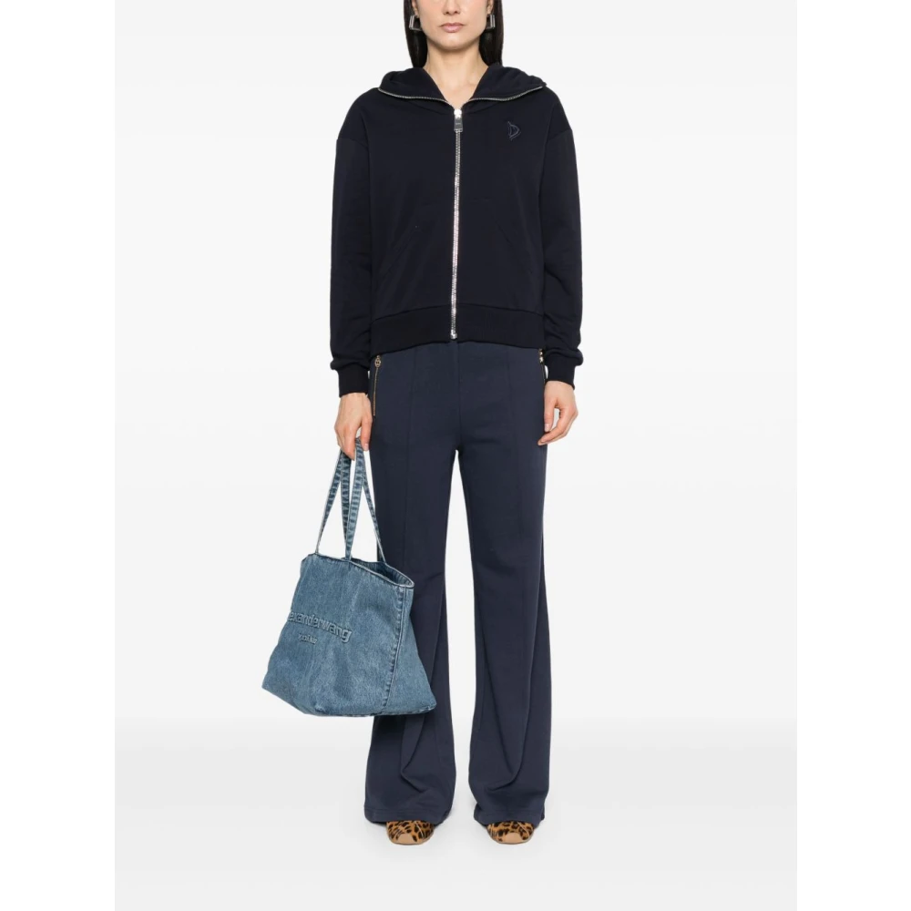 Dondup Blauwe Sweater Dameskleding Blue Dames