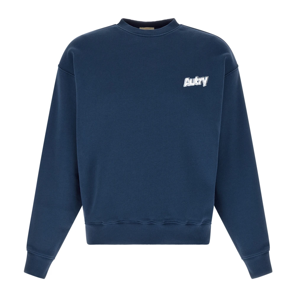 Autry Men's Blue Drone Sweatshirt - Sweatshirts - Xl - Sweatshirts & Hoodies
