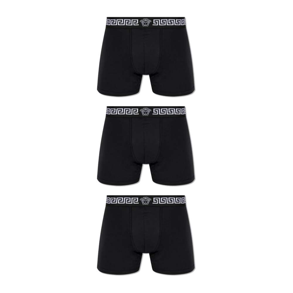 Versace Hombre Negro Ropa Interior, Talla: L