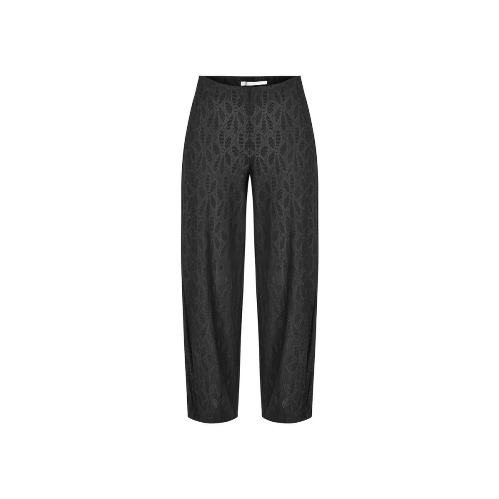 RAFFAELLO ROSSI Kant 7 8 Broek Black Dames