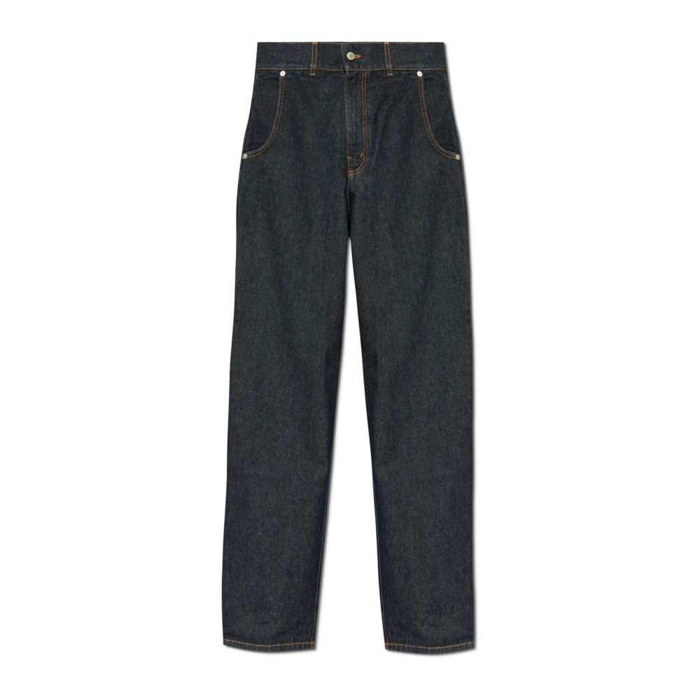 Moschino Hoge taille jeans Blue Dames