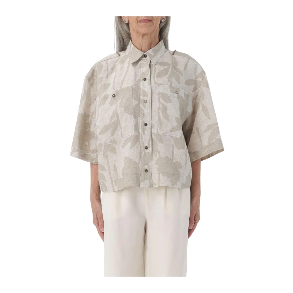 Blouses & Shirts > Shirts - - Brunello Cucinelli - Modalova